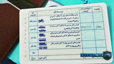 گواهینامه پایه دو برای چه ماشین هایی است