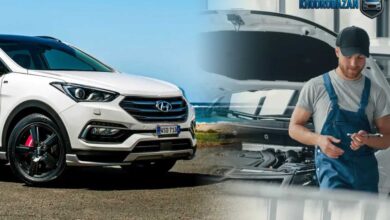 زمان تعویض صافی بنزین سانتافه