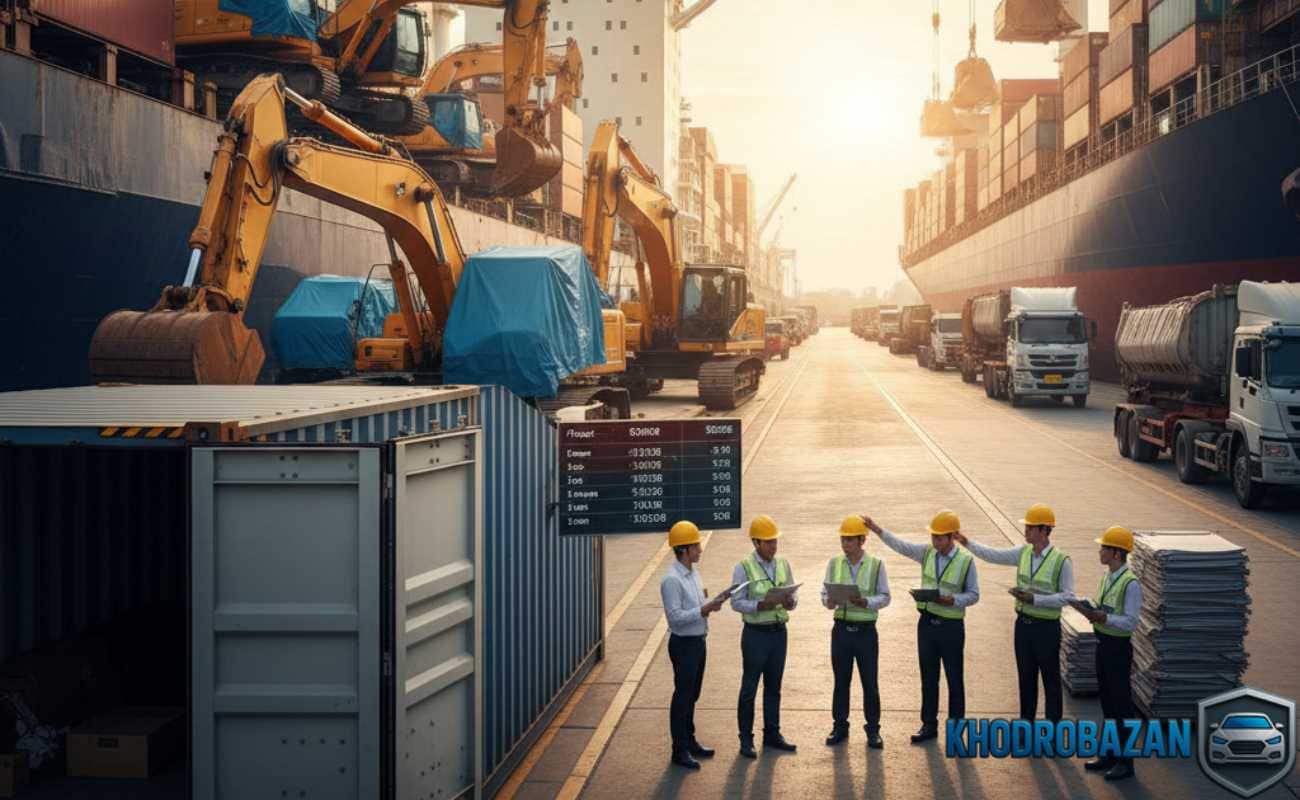 نکات کلیدی برای کاهش هزینه‌های تعرفه گمرکی واردات ماشین آلات راهسازی