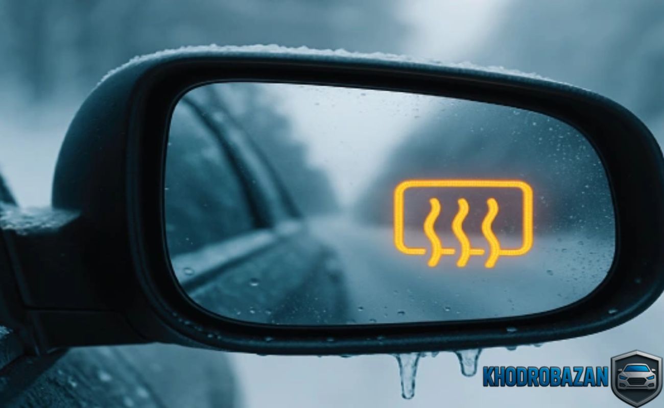 گرمکن آینه بغل شاهین کجاست