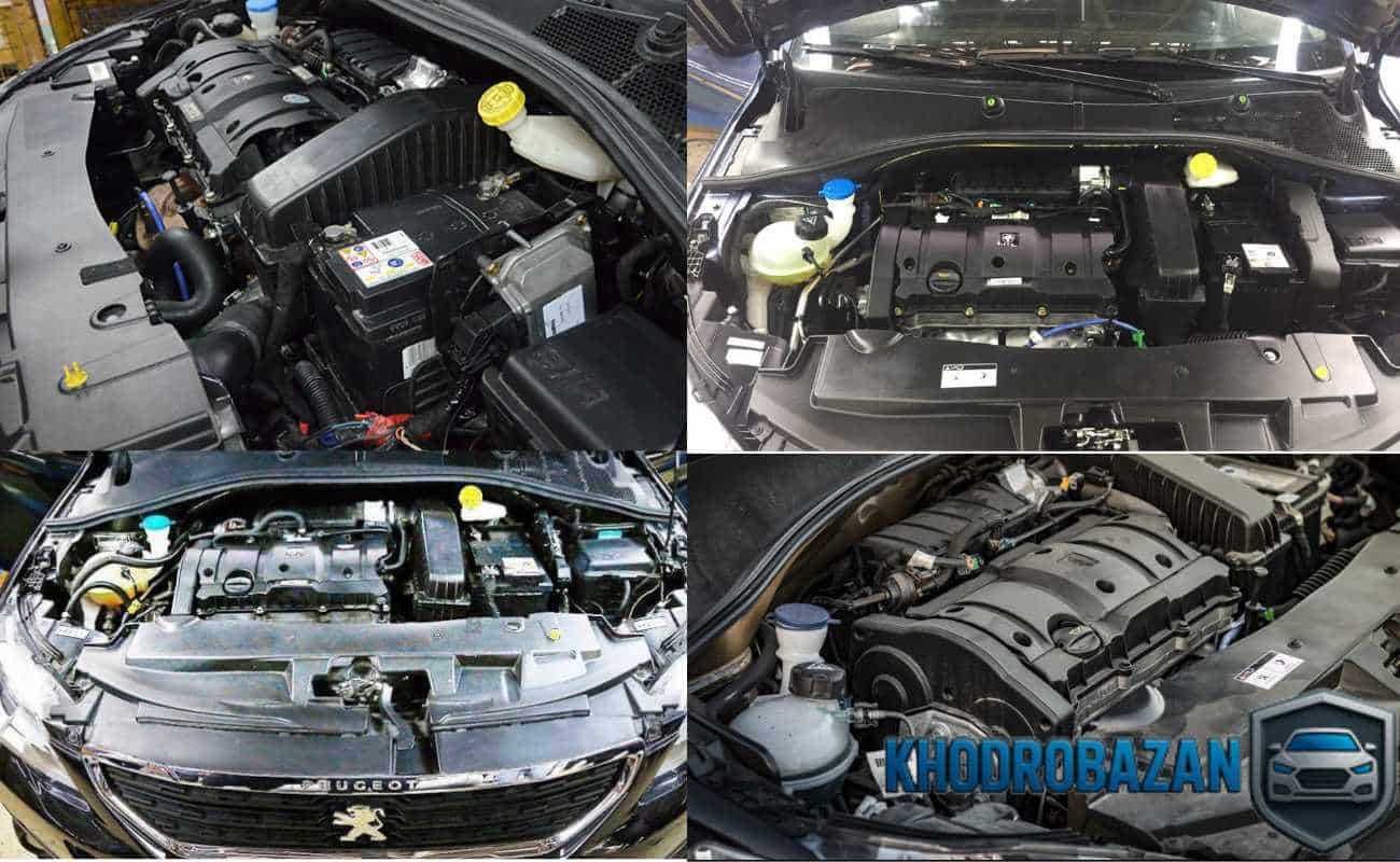 مقایسه عکس موتور شاهین سایپا با موتور خودروهای هم رده