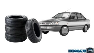 وزن هر حلقه لاستیک پراید