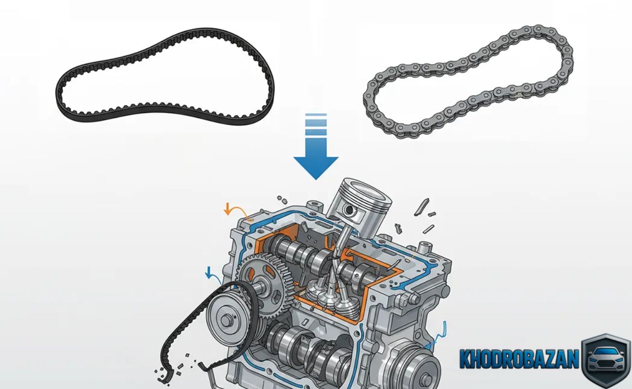 افزایش طول عمر تسمه تایم