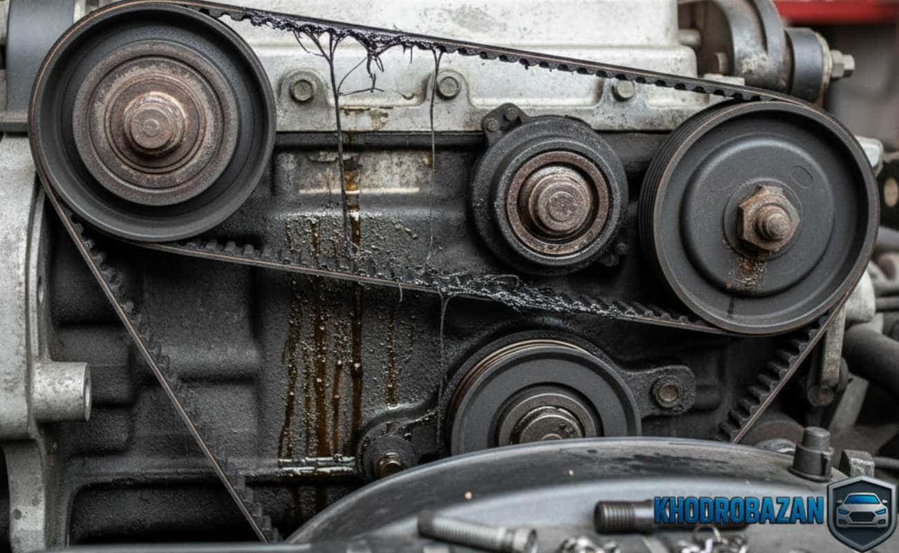 علائم نیاز به تعویض تسمه تایم ساینا