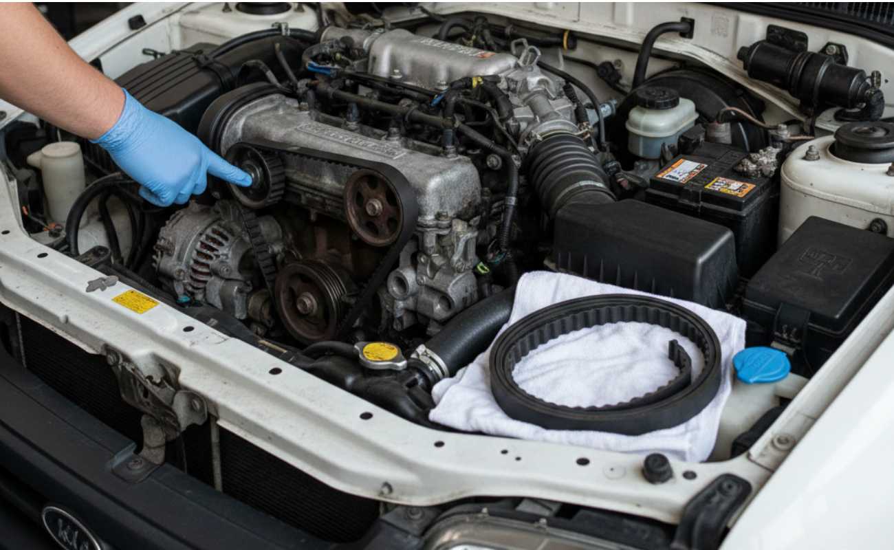 عمر مفید و زمان تعویض بهترین تسمه تایم پراید انژکتوری