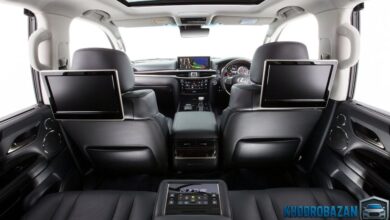 نمای داخلی لکسوس lx570