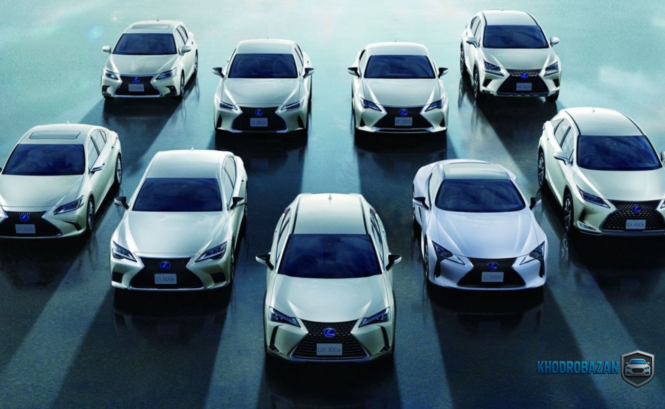 محبوب‌ترین مدل‌های ماشین لکسوس در بازار ایران و محل تولید آنها