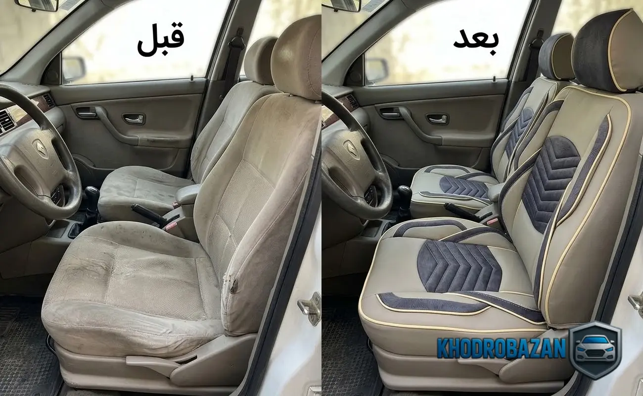 آیا رنگ روکش روی انتخاب بهترین روکش صندلی سمند تأثیر دارد؟