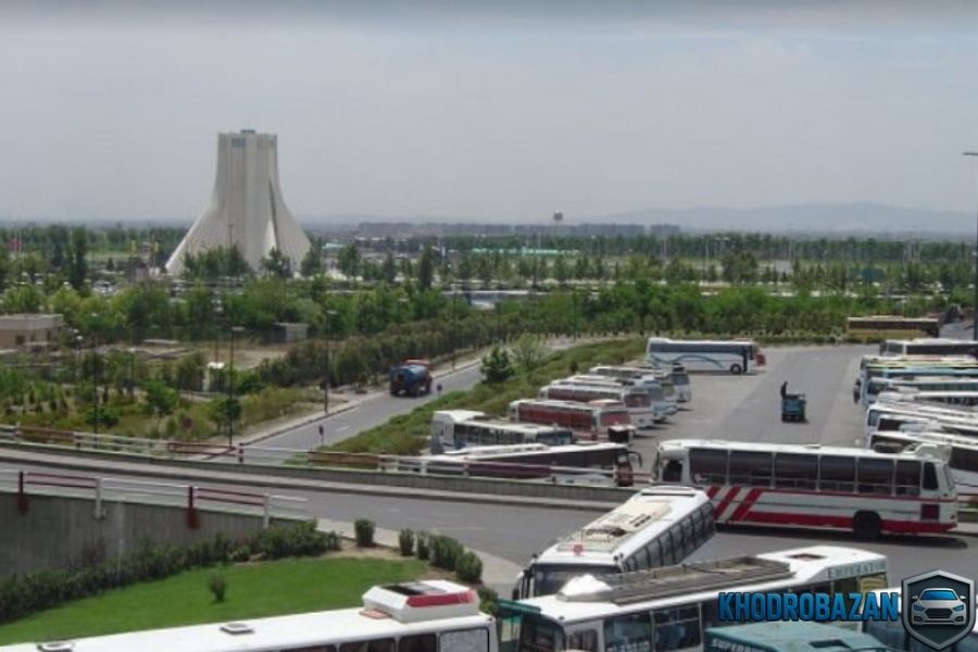 شماره تلفن ترمینال آزادی تهران